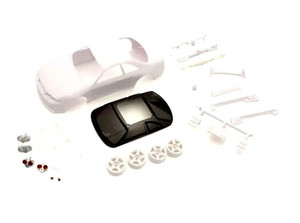 Kyosho MZN197 NISSAN GT-R NISMO (R33) White Body Set w/Wheel for AWD  1/27