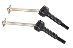 Traxxas 8350X Driveshafts, steel constant-velocity (assembled), front (2)
