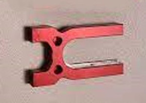 Arrma 320666 Aluminum Center Diff Holder, Red Arrma 320666 Aluminum Center Diff Holder, Red