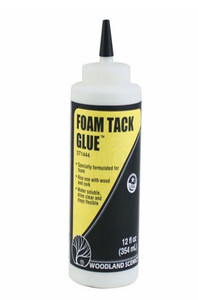 Woodland Scenics ST1444 Foam Tack Glue 12 Fl Oz (354ml) Woodland Scenics ST1444 Foam Tack Glue 12 Fl Oz (354ml)