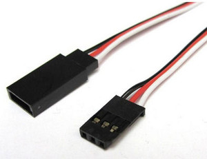 HHQ Servo/Battery extension lead 300mm/12in (Futaba)