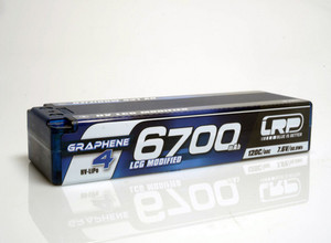 LRP 431271 6700mAh Hardcase Battery - 7.6V LiPo - 120C/60C - 274g LRP 431271 6700mAh Hardcase Battery - 7.6V LiPo - 120C/60C - 274g