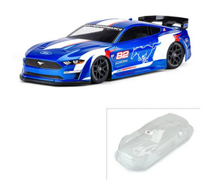 Protoform 1582-00 1/8 2021 Ford Mustang Clear Body, Vendetta