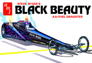 AMT 1214 Steve McGee Black Beauty Wedge Dragster 1/25 AMT 1214 Steve McGee Black Beauty Wedge Dragster 1/25