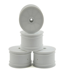 Losi LOS41003 Front / Rear Wheel White (4), Mini8T 1/10