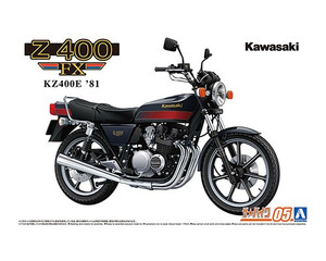 Aoshima 064443 Kawasaki KZ400E Z400FX '81 1/12
