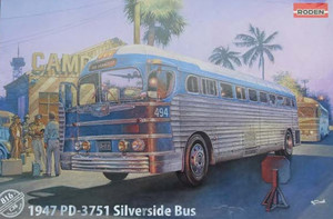 Roden 816 1947 PD-3751 SilverSide Bus 1/35