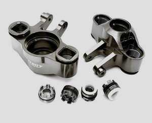 Integy 28681GREY Billet Machined Steering Knuckles for Traxxas 1/10 E-Revo 2.0 Integy 28681GREY Billet Machined Steering Knuckles for Traxxas 1/10 E-Revo 2.0