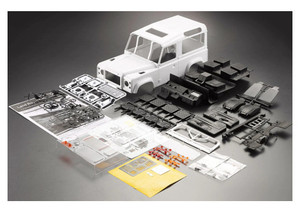 Matrixline LR001 Land Rover Defender 90 Hard Body Set 1/10 Matrixline LR001 Land Rover Defender 90 Hard Body Set 1/10