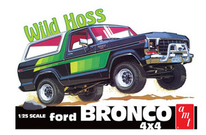 AMT 1304 1:25 1978 Ford Bronco "Wild Hoss" Plastic Model Kit AMT 1304 1:25 1978 Ford Bronco "Wild Hoss" Plastic Model Kit