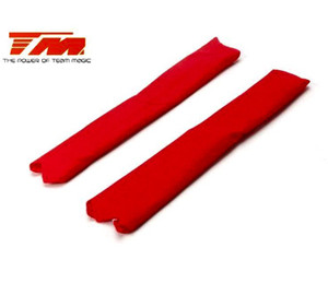 Team Magic 562018R Rear Shock Absorber Dust-free Protection - Red 2pcs Team Magic 562018R Rear Shock Absorber Dust-free Protection - Red 2pcs
