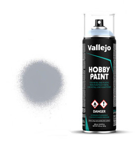 Vallejo 28021 Aerosol Silver 400ml Hobby Spray Paint