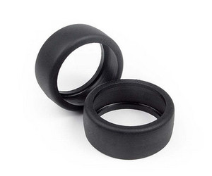 Xray 389650 RUBBER FRONT TIRES (50Deg) PLUS INSERTS 1/18