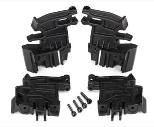 Traxxas 7718 Battery hold-down mounts, left (2)/ right (2)/ 3x18mm CS (4) Traxxas 7718 Battery hold-down mounts, left (2)/ right (2)/ 3x18mm CS (4)