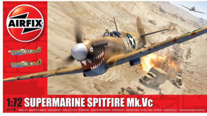Airfix 02108 Supermarine Spitfire Mk.Vc Plastic Model Kit 1/72