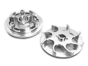 Integy 27074SILVER Slipper Pressure Plate and Hub for Traxxas X-Maxx 4X4