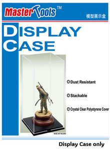 Master Tools 09807 Plastic Display Case 117 x 117 x 206mm Master Tools 09807 Plastic Display Case 117 x 117 x 206mm
