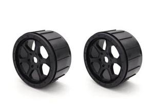 Kyosho ISH112BK Wheel (Psycho Kruiser VE 2.0/Black/2pcs) 1/8