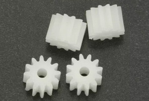 Scaleauto SC-1012 Nylon Pinion 12T  Dia. 7.25mm (M50 for Motor Shaft 2mm/ 4pcs)