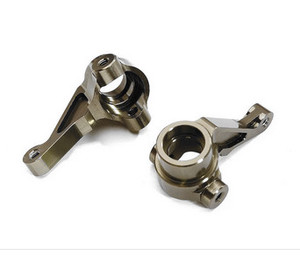 Integy 28615GREY Steering Knuckles for Tamiya 1/10 TA07 PRO