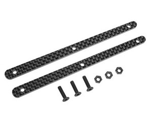 Team Corally 00180-256 Chassis Brace Stiffener Rear Graphite 2.5mm - fits part C-00180-103 Team Corally 00180-256 Chassis Brace Stiffener Rear Graphite 2.5mm - fits part C-00180-103