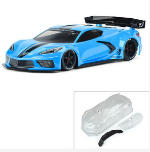 PROTOform 1577-00 Chevrolet Corvette C8 Clear Body: ARRMA Felony & Infraction 1/7 PROTOform 1577-00 Chevrolet Corvette C8 Clear Body: ARRMA Felony & Infraction 1/7