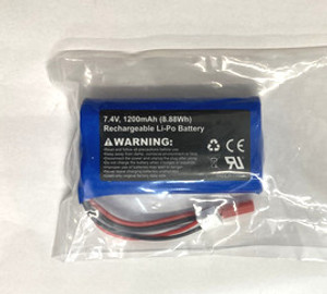 UDI 1601-012 7.4V 1200mAh Li-ion Battery, Compatible Double Horse 9053-26, 9117-23