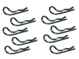 Great Vigor EL120 Body Clips Type "R" - L=18mm 10pcs