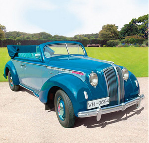 ICM 24021 Admiral Cabriolet WWII German Passenger Car Plastic Model Kit 1/24 ICM 24021 Admiral Cabriolet WWII German Passenger Car Plastic Model Kit 1/24