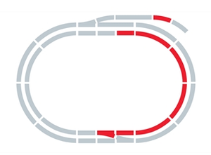 Hornby R8223 Track Pack Extension Pack C Hornby R8223 Track Pack Extension Pack C