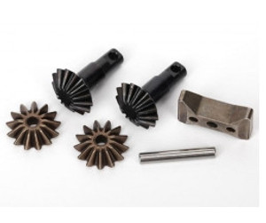 Traxxas 6882X Gear set, differential (output gears (2)/ spider gears (2)/ spider gear shaft, carrier support) Traxxas 6882X Gear set, differential (output gears (2)/ spider gears (2)/ spider gear shaft, carrier support)