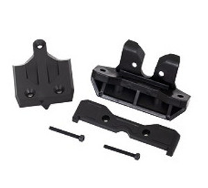 Traxxas 9536 Bumper, rear/ skidplate, rear/ tie bar mount, rear/ 3x25 CS (2)