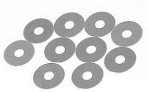 Caster Racing ZX-0081 Diff Washer 3x12x0.2mm thick 10pcs
