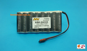 Family Land 8/bk-3hcce 9.6V 2500mAh NiMh Battery Flat Pack