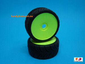 ATS 1099 Rally Game "B" Medium Radial Belted 17mm Wheel (2)1/8