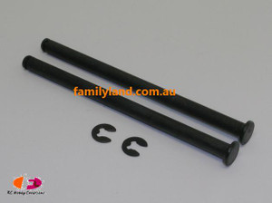 HBX 3328-H016 RR LOWER ARM OUTSIDE HINGE PIN(49.5mm)+2mm E-CLIP HBX 3328-H016 RR LOWER ARM OUTSIDE HINGE PIN(49.5mm)+2mm E-CLIP