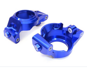 Integy 26840BLUE Billet Machined Caster Blocks for Traxxas X-Maxx 4X4 