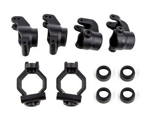 Team Associated 25915 RIVAL MT8 Caster Blocks, Steering Blocks, Rear Hubs Set Team Associated 25915 RIVAL MT8 Caster Blocks, Steering Blocks, Rear Hubs Set