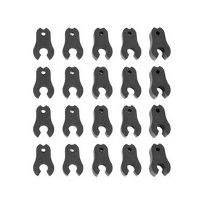 Team Corally 00180-109 Caster Clips Set - 1 to 4.5mm