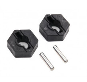 Traxxas 4954 Hex wheel hubs (2)/ axle pins (2.5x12mm) (2)