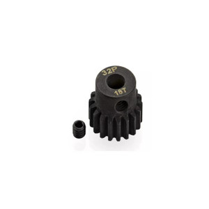 Surpass 11025-5006-01 Pinion Gear 18T 32DP alloy steel 5.0mm bore for 1/8 cars Surpass 11025-5006-01 Pinion Gear 18T 32DP alloy steel 5.0mm bore for 1/8 cars