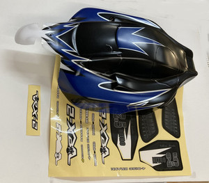 River Hobby R0027 VRX-2 Buggy Painted Body Black 1/8