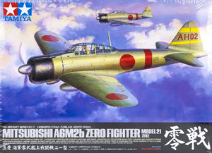 Tamiya 60317 Mitsubishi A6M2b Zero Fighter Model 21 (Zeke) 1/32 Tamiya 60317 Mitsubishi A6M2b Zero Fighter Model 21 (Zeke) 1/32