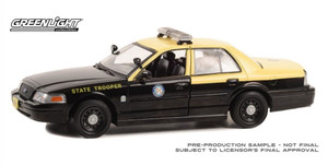 Greenlight 85583 2010 Ford Crown Victoria Police Interceptor Florida Highway Patrol 1/24
