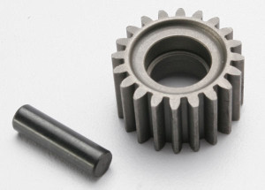 Traxxas 3996X Idler gear, 20-tooth/ idler gear shaft Traxxas 3996X Idler gear, 20-tooth/ idler gear shaft