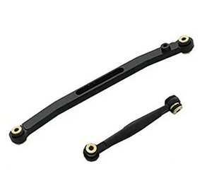 Integy 30801BLACK Alloy Steering Linkage for Axial 1/24 SCX24 Rock Crawler 