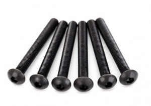 Traxxas 2595 Screws, 4x35mm button-head machine (hex drive) (6) Traxxas 2595 Screws, 4x35mm button-head machine (hex drive) (6)