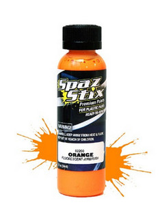 Spaz Stix 02200 Orange Fluorescent Airbrush Paint 2oz Spaz Stix 02200 Orange Fluorescent Airbrush Paint 2oz