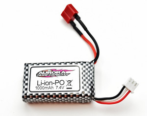 TornadoRC QJ02 7.4V 1000mAh Li-ion battery pack
