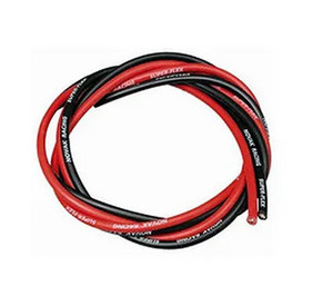 Dualsky 40110 20AWG Silicone Wire, 1m Red, 1m Black